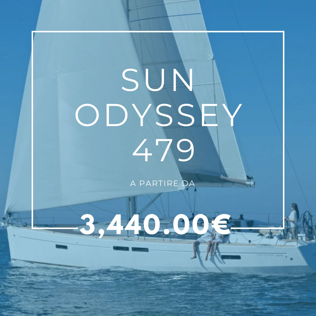 Isole Eolie in barca a vela Regalati una vacanza da sogno a bordo del Sun Odyssey 479 - Base Capo d'Orlando